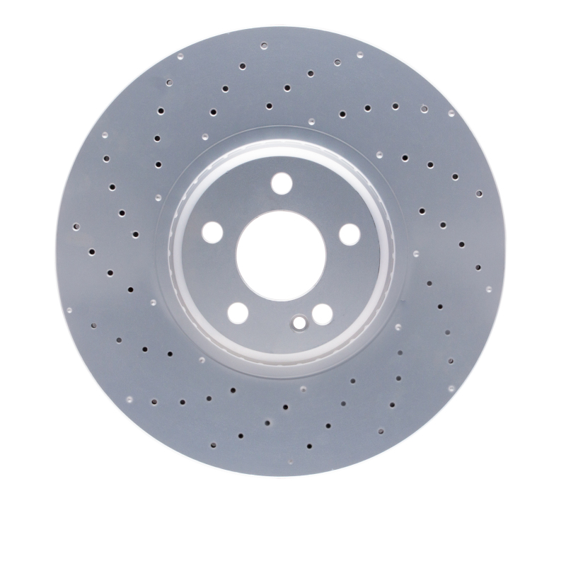 Mercedes-Benz C450 AMG Brake Rotor (1) - Front - R1 Concepts - Hi-Carbon Alloy GeoMET Rotor - Drilled - `16-`23 Mercedes-Benz C450 AMG Brake Rotor (1) - Front - R1 Concepts - Hi-Carbon Alloy GeoMET Rotor - Drilled - `16-`23